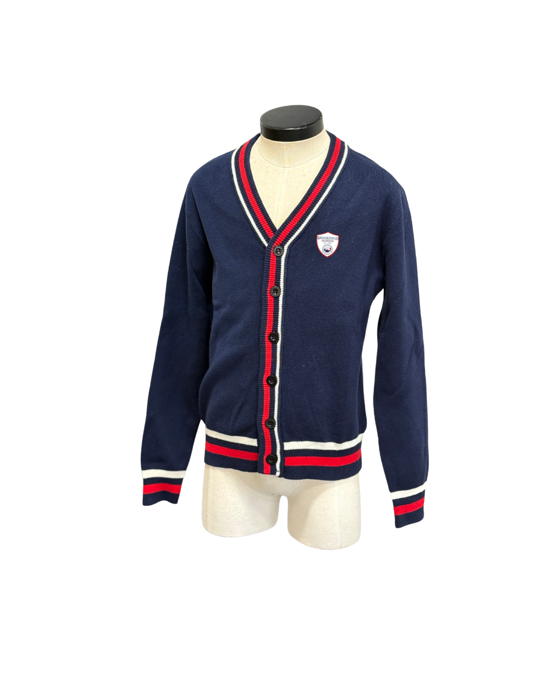 V-Neck Button-Up Cardigan