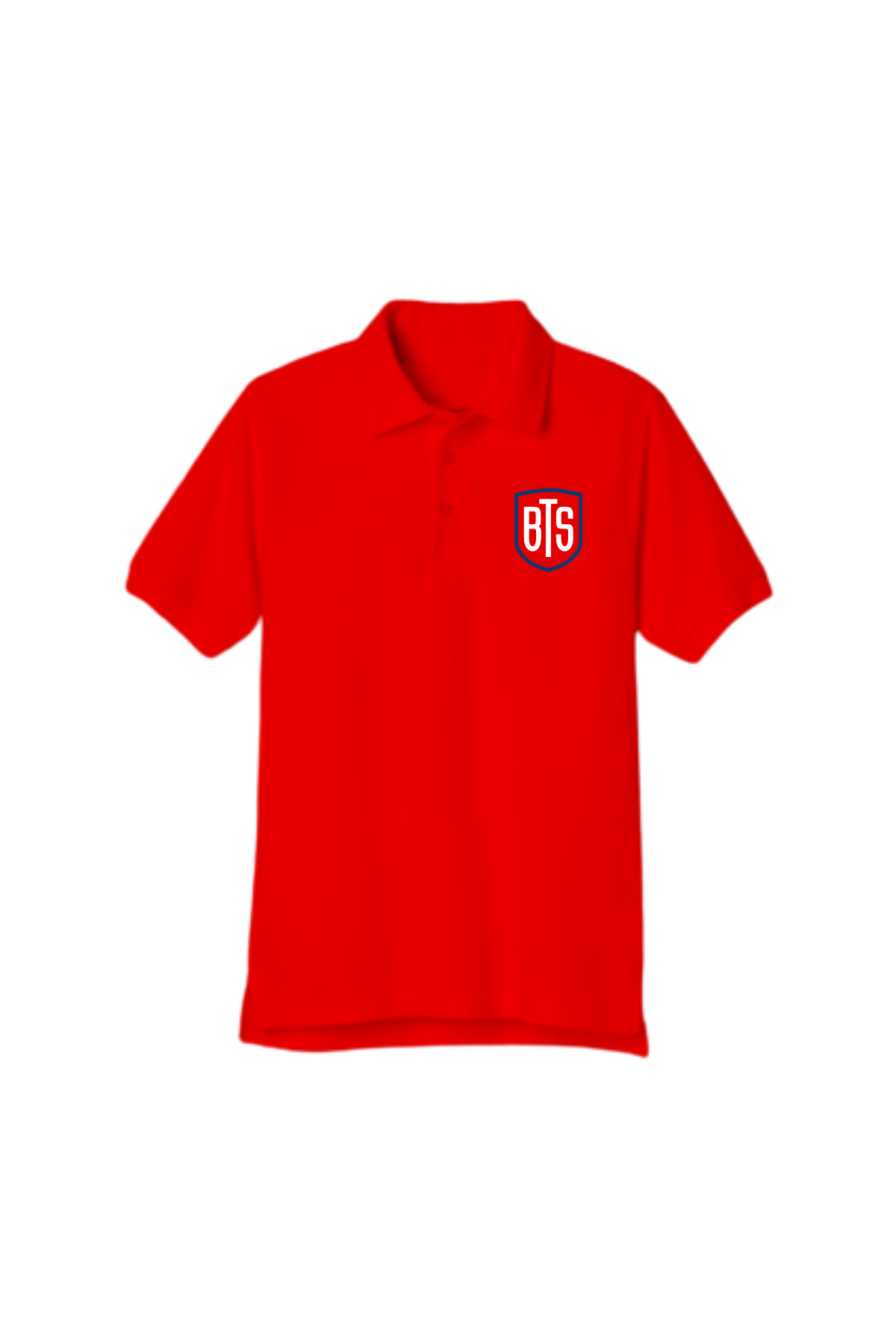 Short Sleeve Piqué Polo Red